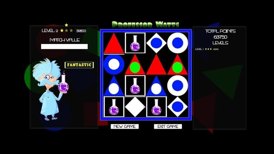 Professor Watts: Memory Match screenshot 4