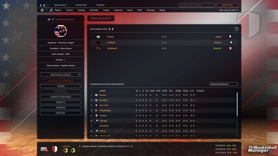 Pro Basketball Manager 2016: US Edition screenshot 5