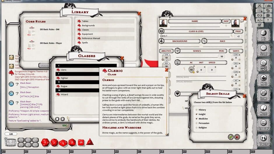 Fantasy Grounds screenshot 1