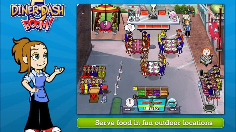 Diner Dash 5: Boom! screenshot 3