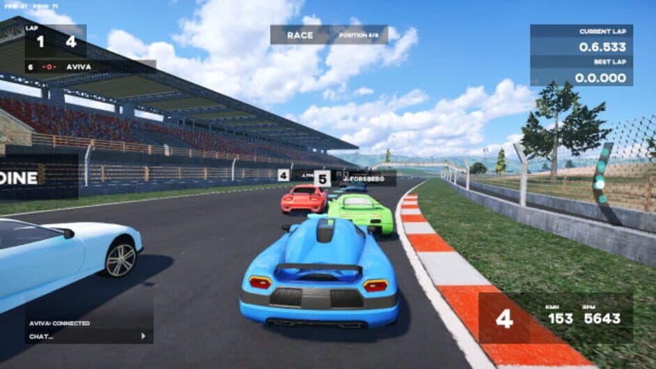 Simple Racing screenshot 1