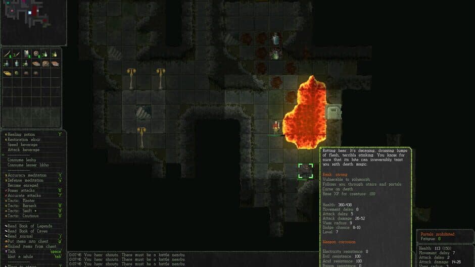 Vanilla Bagel: The Roguelike screenshot 1