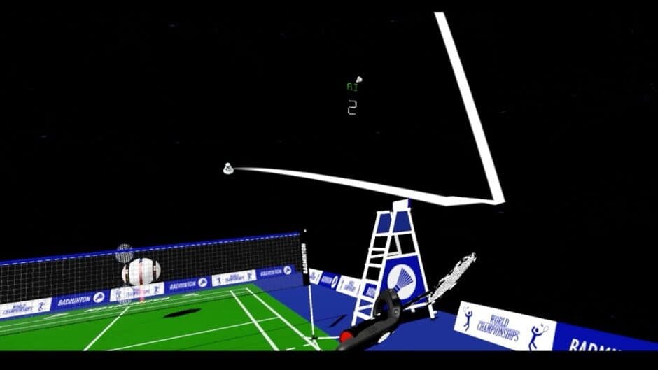 Space Badminton VR screenshot 1