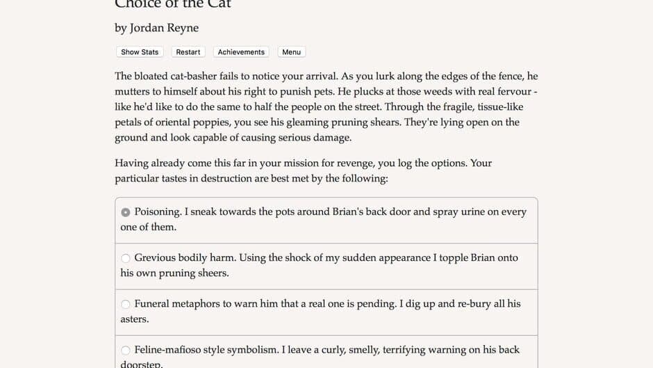 Choice of the Cat screenshot 3