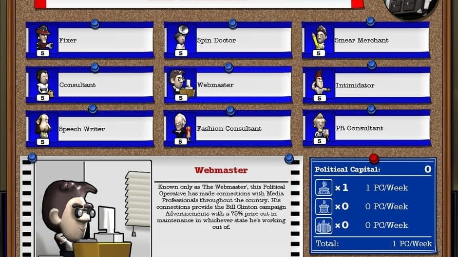 The Political Machine 2008 screenshot 1