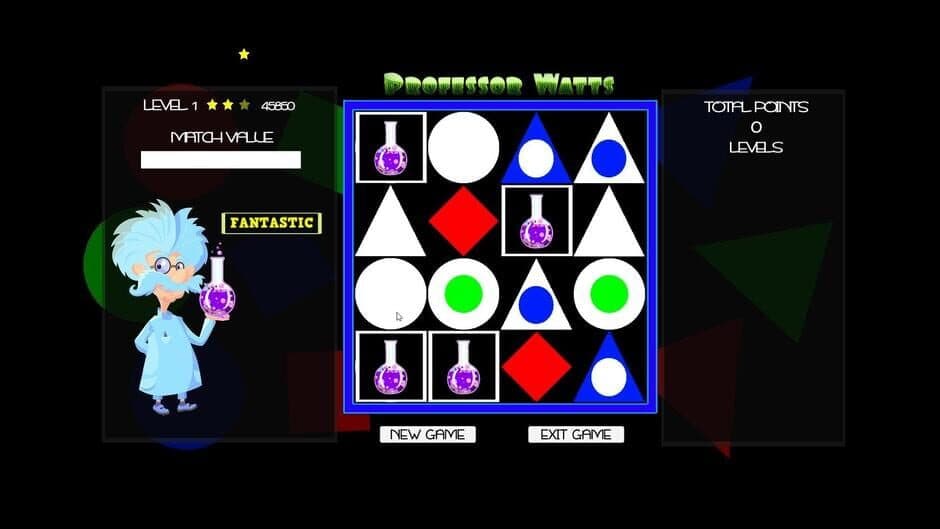Professor Watts: Memory Match screenshot 3