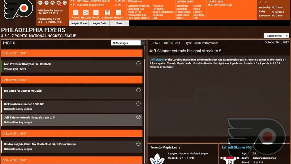 Franchise Hockey Manager 4 screenshot 2