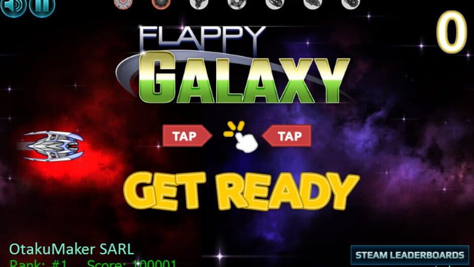 Flappy Galaxy screenshot 3