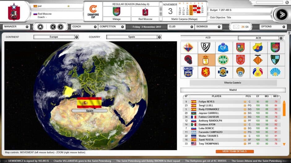International Basketball Manager screenshot 5
