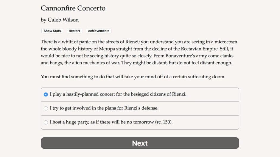 Cannonfire Concerto screenshot 4