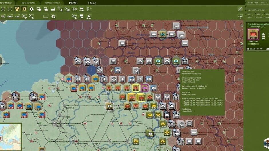 Gary Grigsby's War in the West screenshot 1