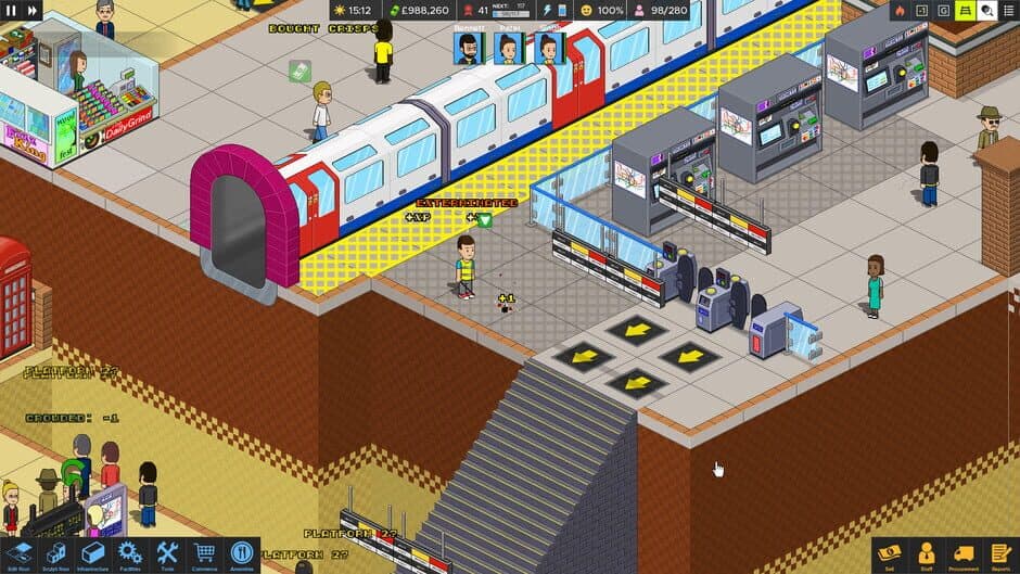 Overcrowd: A Commute 'Em Up screenshot 2