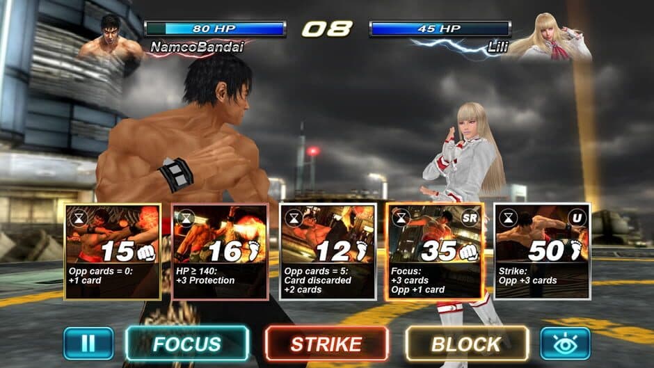 Tekken Card Tournament screenshot 4