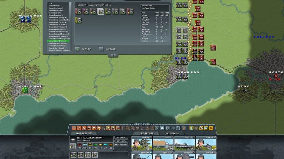 Decisive Campaigns: Case Blue screenshot 3