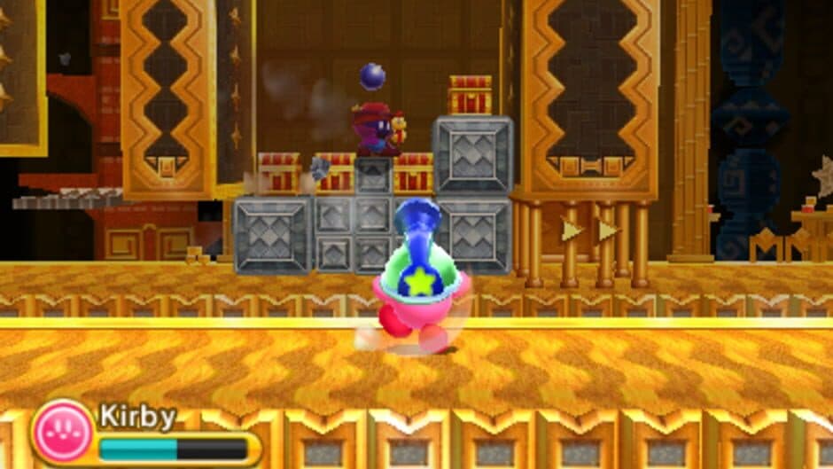 Kirby Triple Deluxe screenshot 1