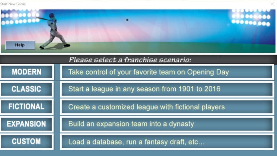 Baseball Mogul 2017 screenshot 1