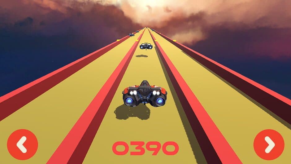 Hovercraft Race 3D screenshot 2