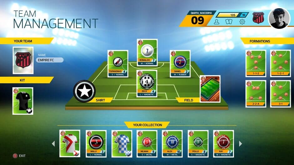 Super Button Soccer screenshot 1