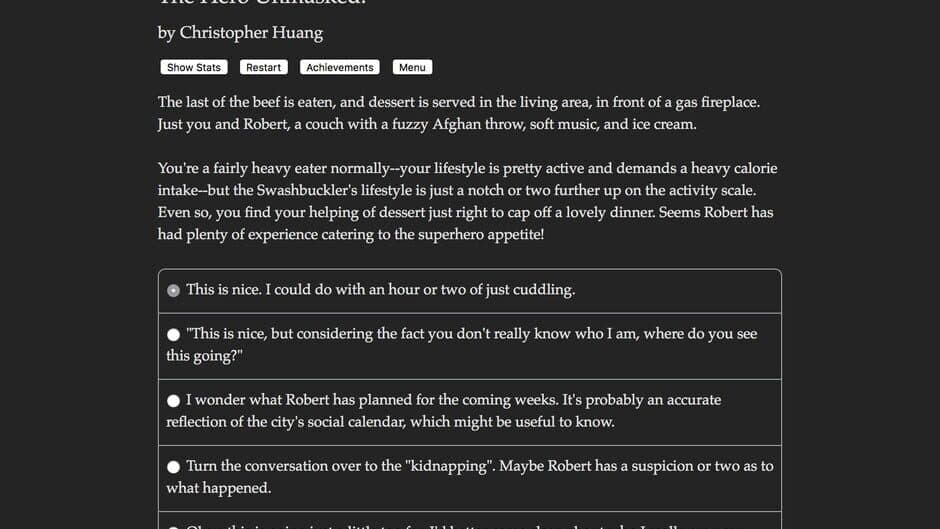 The Hero Unmasked! screenshot 1