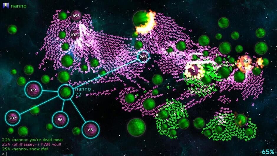 Galcon Fusion screenshot 2