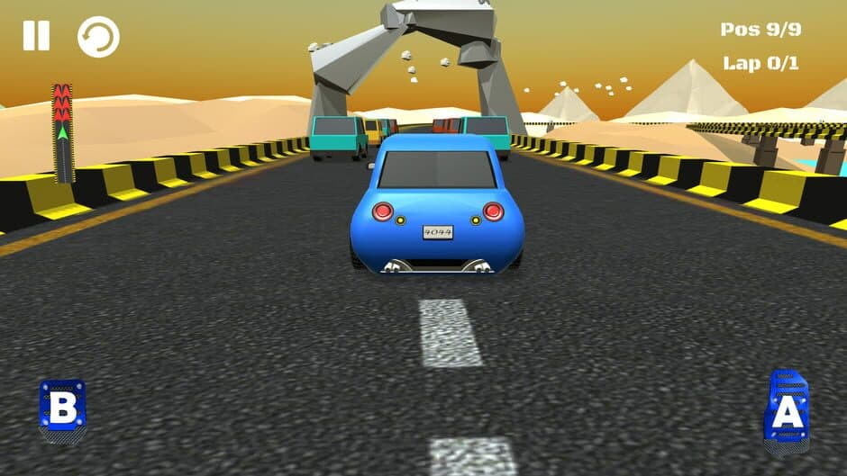 Mini Racing Mania: Multiplayer screenshot 1