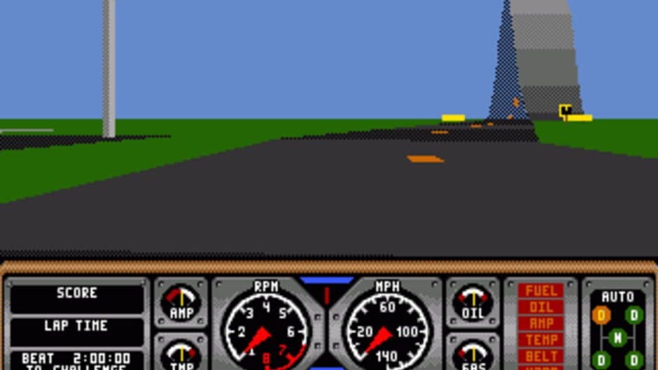 Hard Drivin' screenshot 1