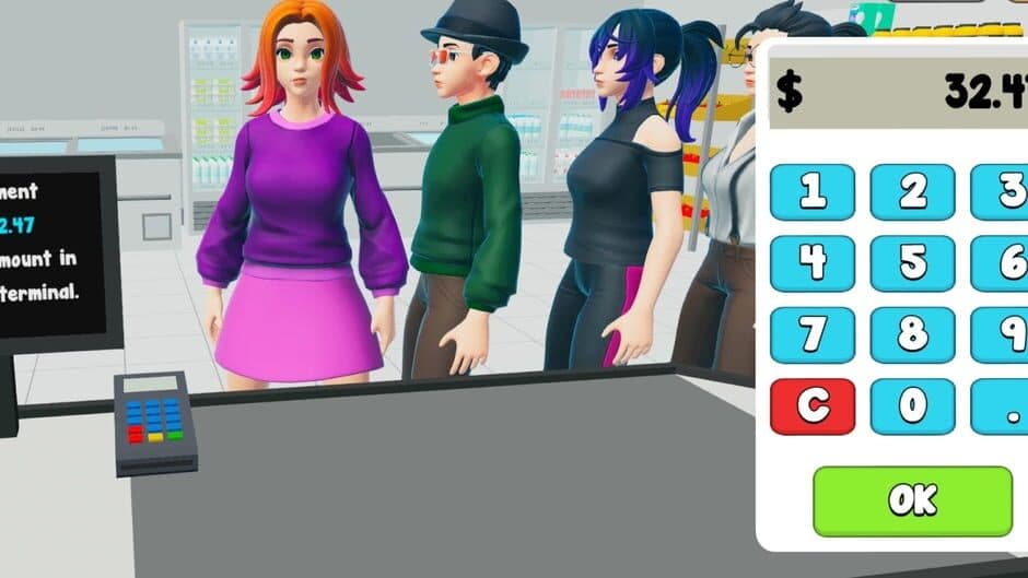 Supermarket Simulator Store Game 3D screenshot 1