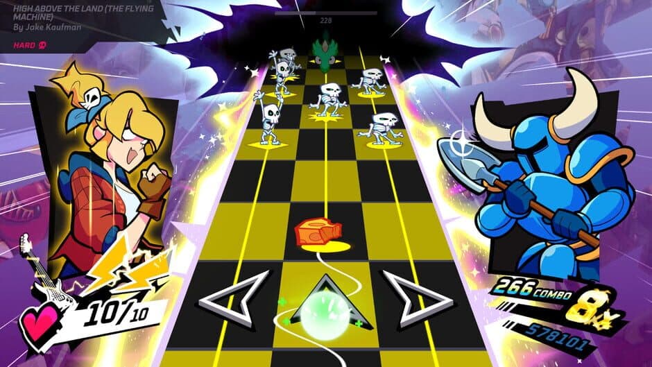 Rift of the NecroDancer: Shovel Knight - "High Above the Land (The Flying Machine)" - Jake Kaufman screenshot 1