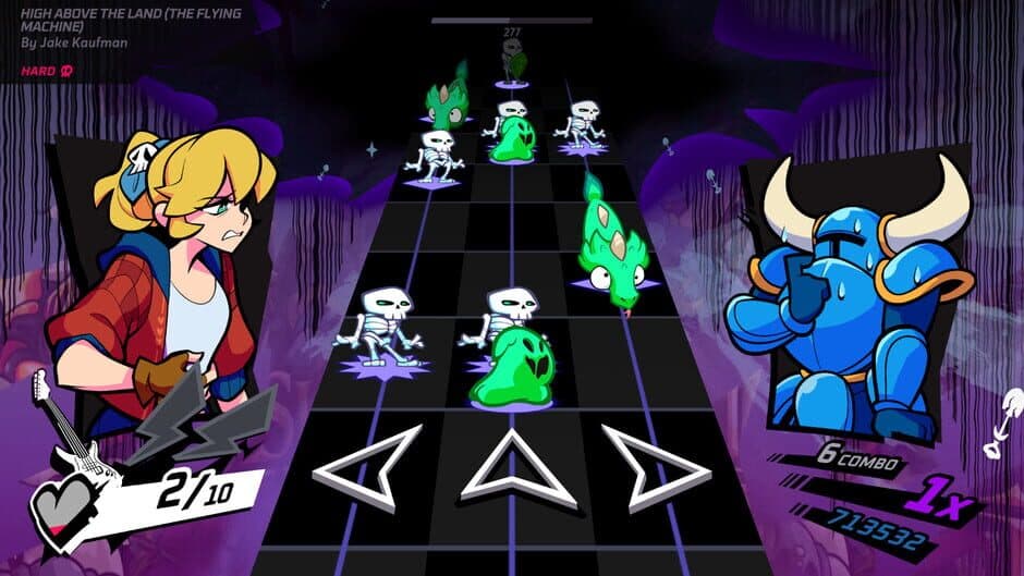 Rift of the NecroDancer: Shovel Knight - "High Above the Land (The Flying Machine)" - Jake Kaufman screenshot 3