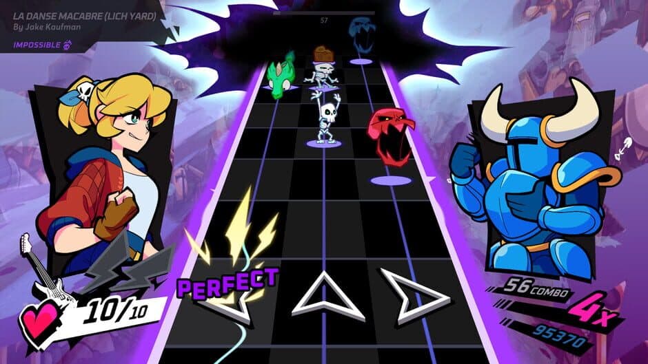 Rift of the NecroDancer: Shovel Knight - "La Danse Macabre (Lich Yard)" - Jake Kaufman screenshot 2