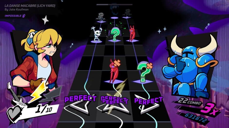 Rift of the NecroDancer: Shovel Knight - "La Danse Macabre (Lich Yard)" - Jake Kaufman screenshot 3