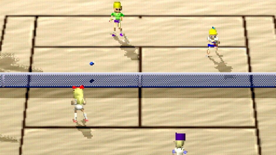 Namco Tennis Smash Court screenshot 1