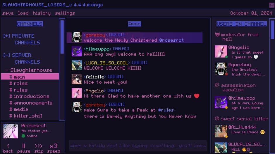 Killer Chat!: Original Edition screenshot 1