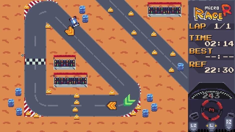 Micro Race R screenshot 2