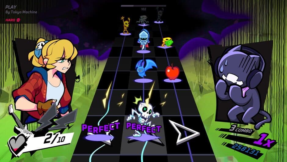 Rift of the NecroDancer: Monstercat - "PLAY" screenshot 2