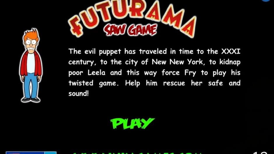 Futurama Saw Game screenshot 1
