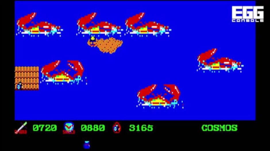 Eggconsole Courageous Perseus PC-8801 screenshot 1