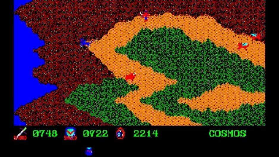 Eggconsole Courageous Perseus PC-8801 screenshot 3