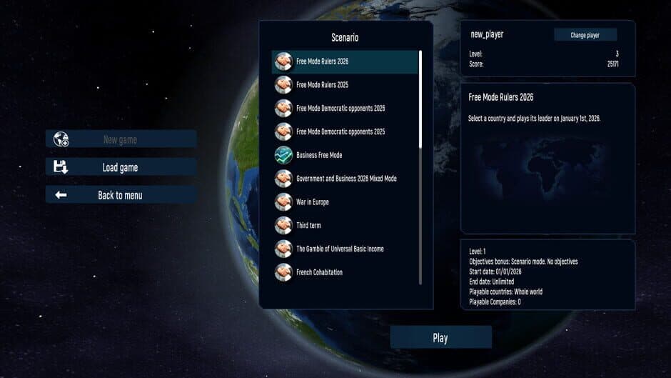 Geo-Political Simulator 2026 Edition screenshot 5