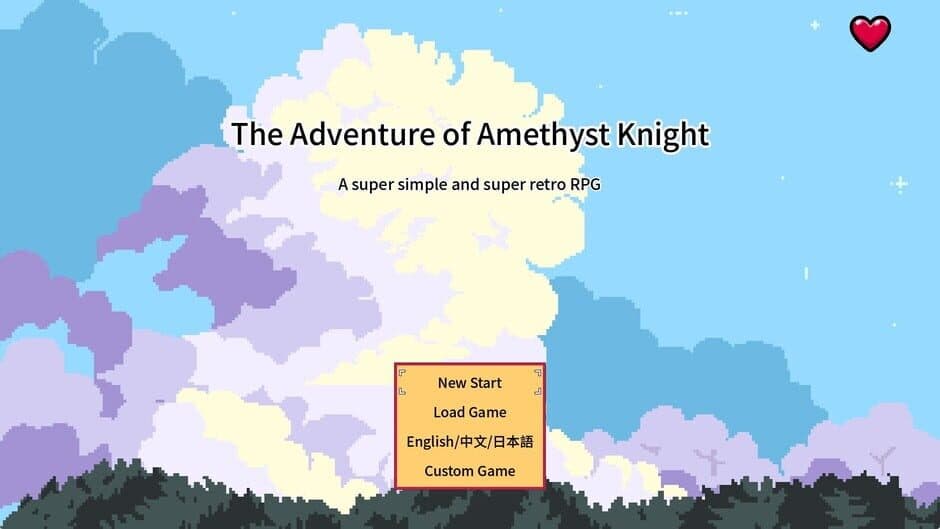The Adventure of Amethyst Knight screenshot 1
