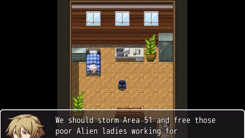 Raiding Area 51: Break out Waifu screenshot 1