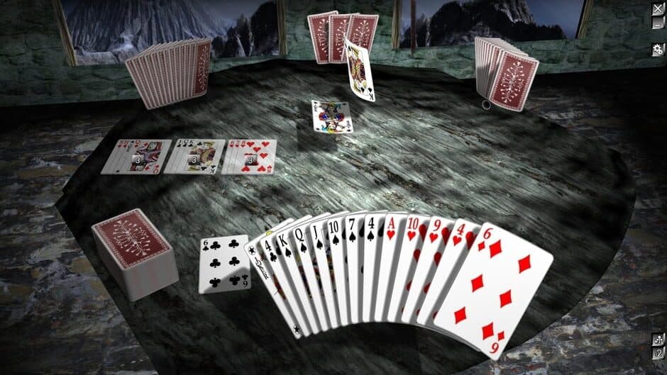 Classic Card Games 3D screenshot 1