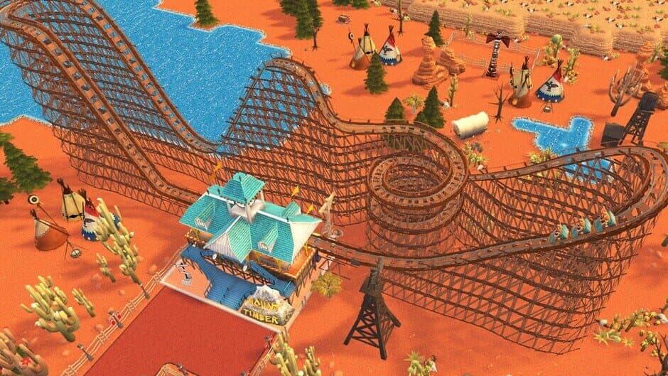 RollerCoaster Tycoon Adventures screenshot 2