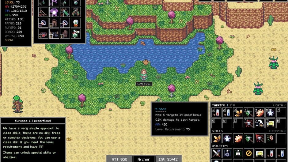 Adventure Land: The Code MMORPG screenshot 2