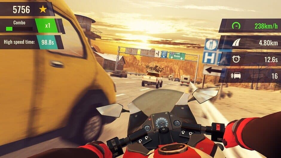 Moto Rush GT screenshot 1