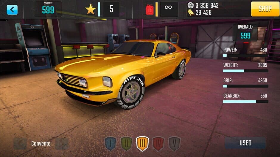 Racing Classics: Drag Race Simulator screenshot 1