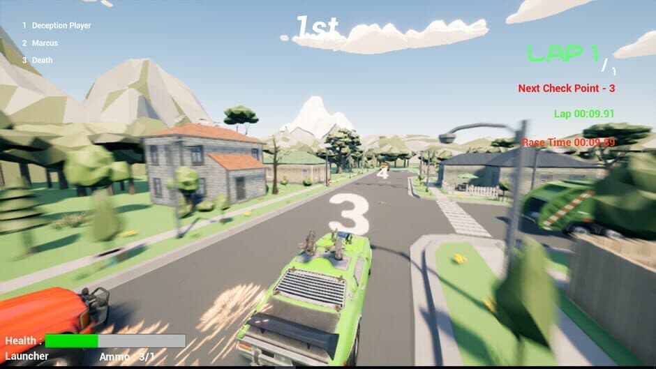 Deep Race: Battle screenshot 1