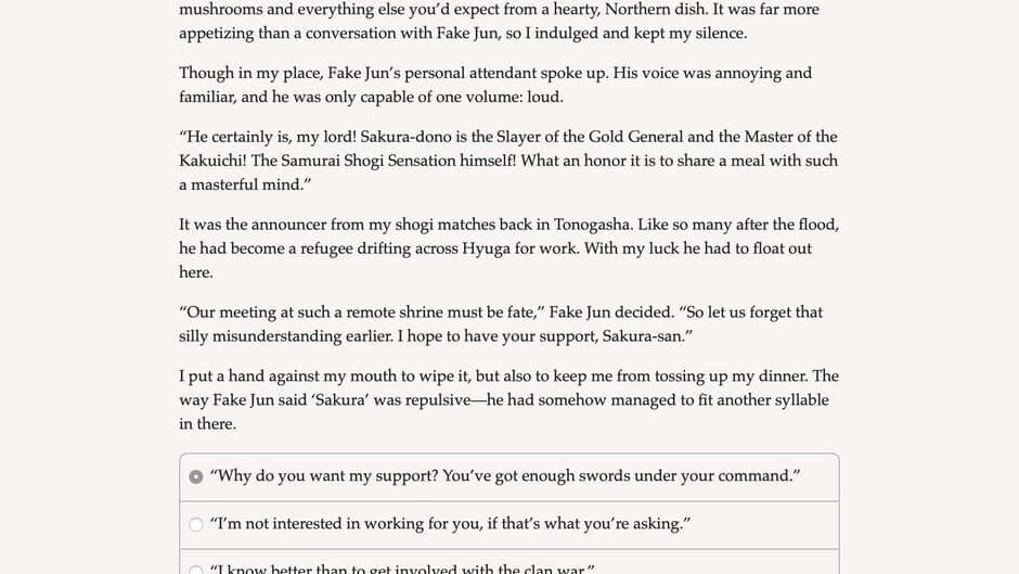 Samurai of Hyuga Book 4 screenshot 5