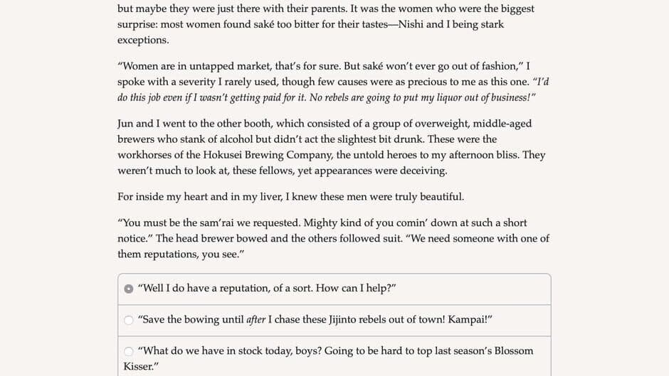 Samurai of Hyuga Book 4 screenshot 3