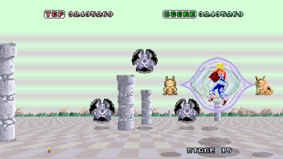 Sega Ages: Space Harrier screenshot 5